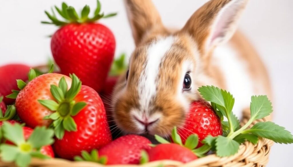 can rabbits have strawberries