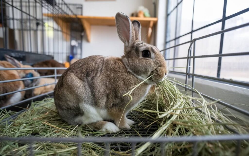 how long are rabbits pregnant​