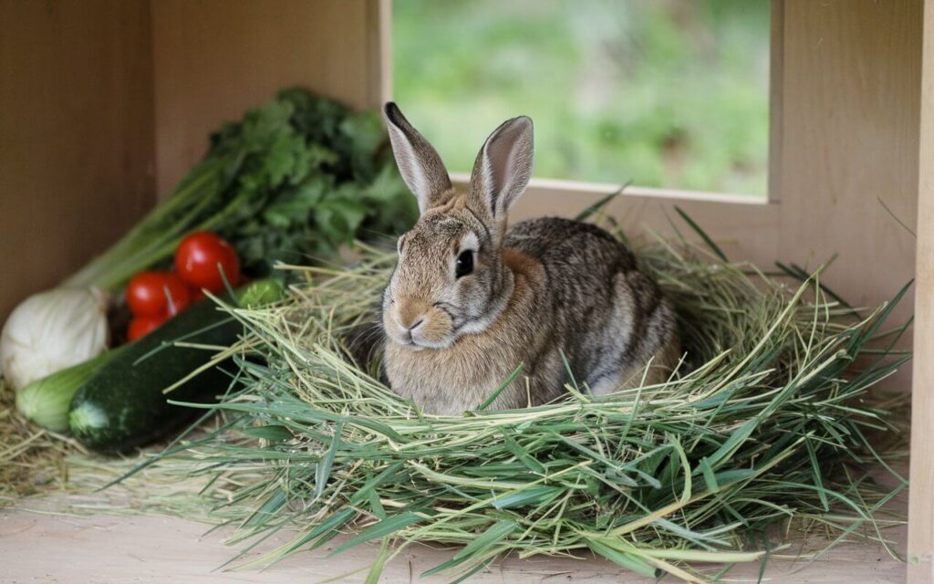 how long are rabbits pregnant​